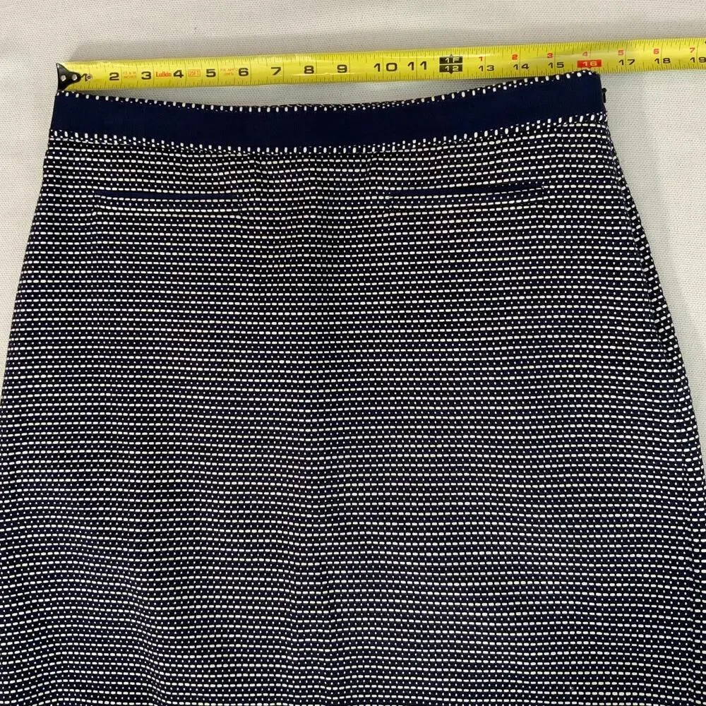 Brooks‎ Brothers Navy Cotton Women's skirt size 12